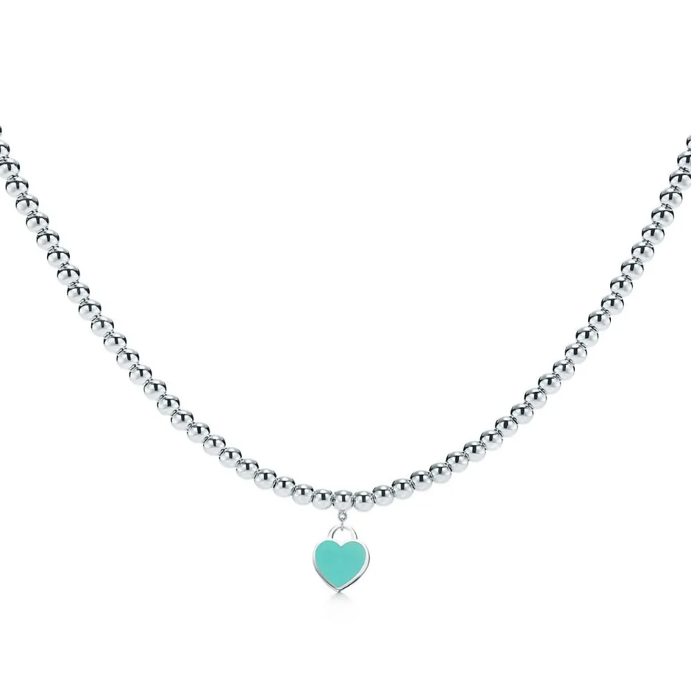 

COSERN TIFF 925 Sterling Silver Blue Heart Attractive Elegance Temperament Earrings World Jewelry For Woman Gift