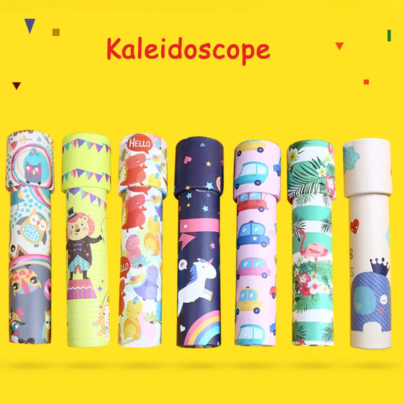 Scalable Rotation Kaleidoscope Classic Toy Magic Changeful Adjustable Fancy Colored World Toys For Children Kids Baby Gifts