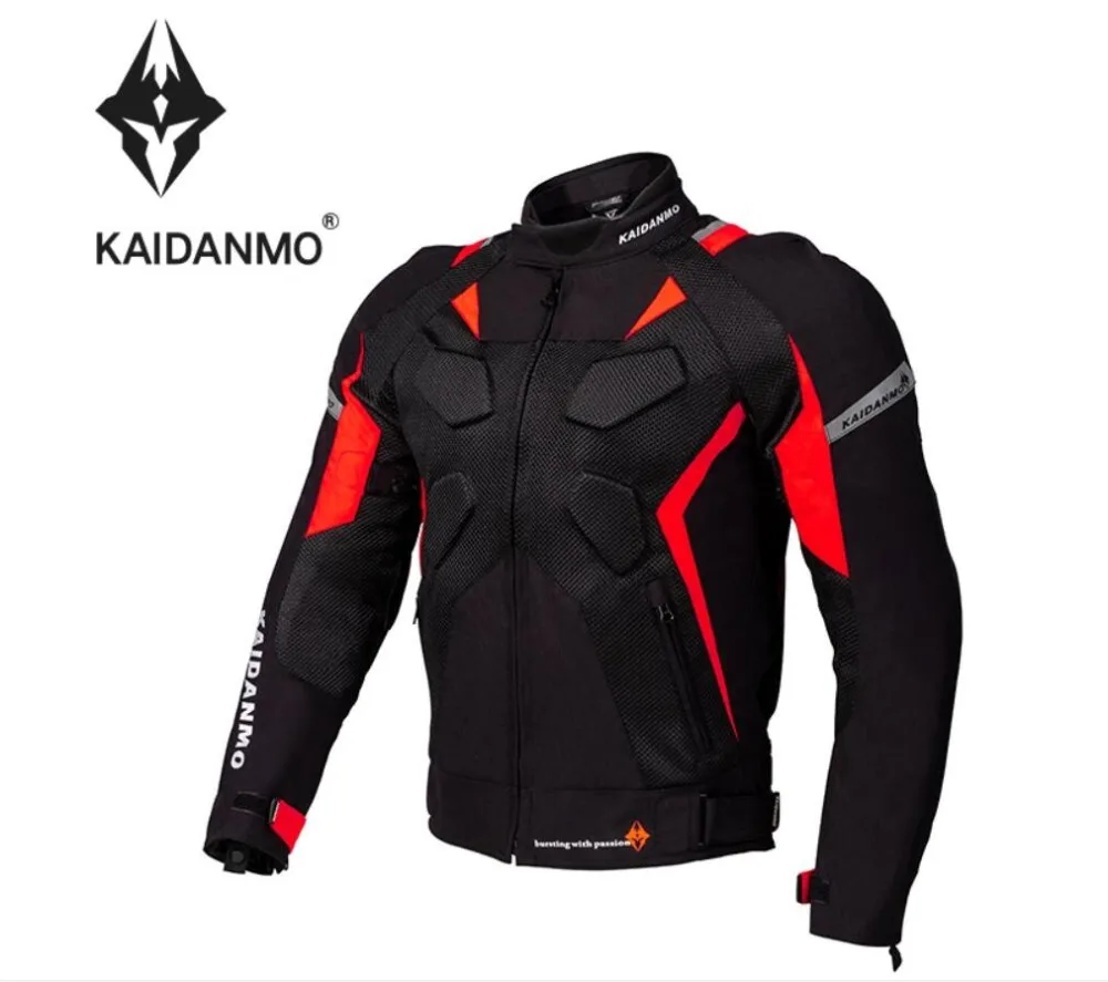 

2019 Motorcycle Racing Jackets men Breathable motocross racing mesh Jacket CE Protective pads Jackets