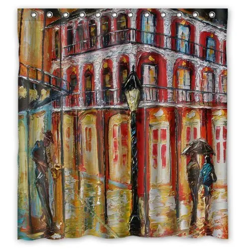 CHARMHOME Custom Artistic Designer New Orleans French Quarter Shower
