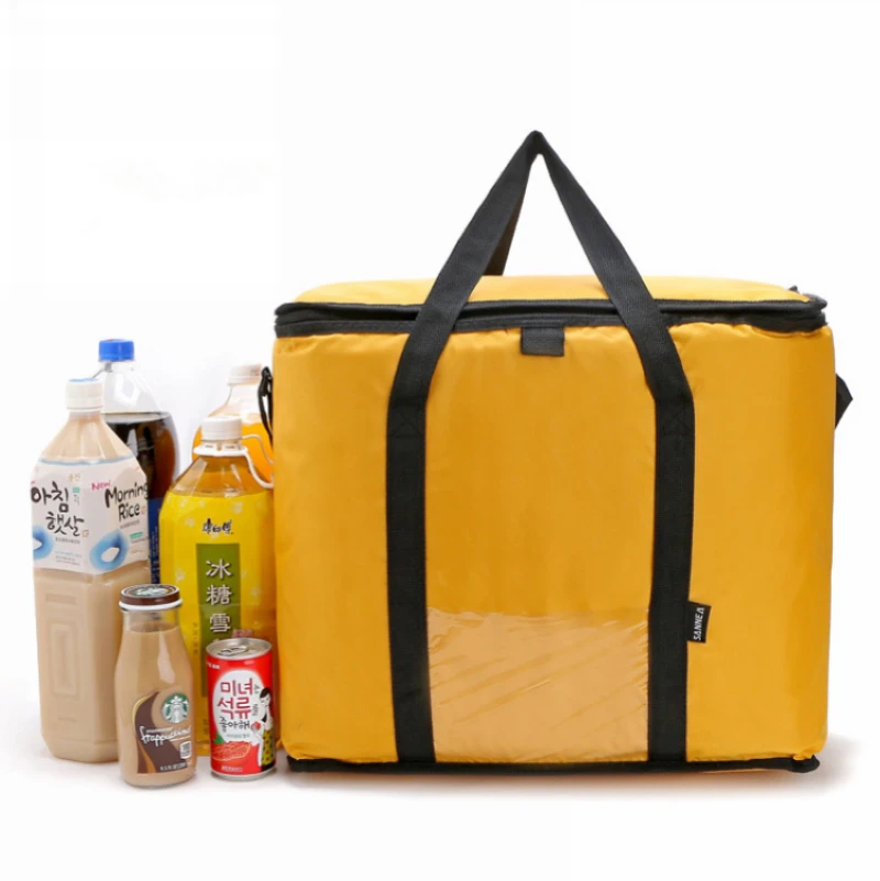 

42L Cooler Bag Car ice pack picnic Large cooler bags Yellow Cool Thermo Bag ThermaBag refrigerator thermo thermal bolus thermal