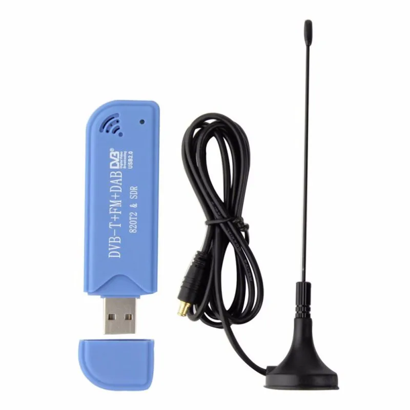 EDAL USB 2,0 программное обеспечение радио DVB-T RTL2832U+ R820T2 SDR цифровой ТВ приемник Стик U40