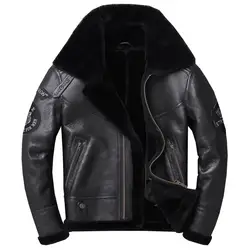 HARLEY DAMSON/черное Мужское пальто в стиле милитари из натуральной кожи, большие размеры, XXXXL, осень, русский тонкий крой, настоящий толстый