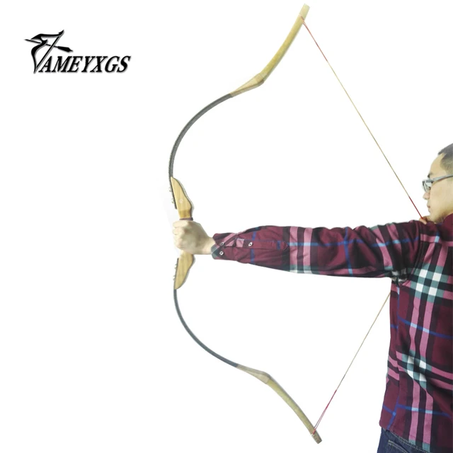  US $96.83 Inch Archery Hunting Takedown Recurve Wood Traditional black walnut wood 30lbs 