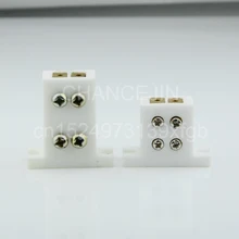 G6.35 GX6.35 керамический держатель лампы для галогенной вольфрамовой лампы № 6 № 4 Вертикальная База лампы используется для бестеневой лампы и т. Д