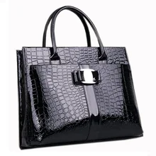 Top De La Mode italienne-poignée Sacs De Luxe Sacs À Main Femmes Sacs Designer En Cuir Verni Épaule Sac canta sac a main femme de marque