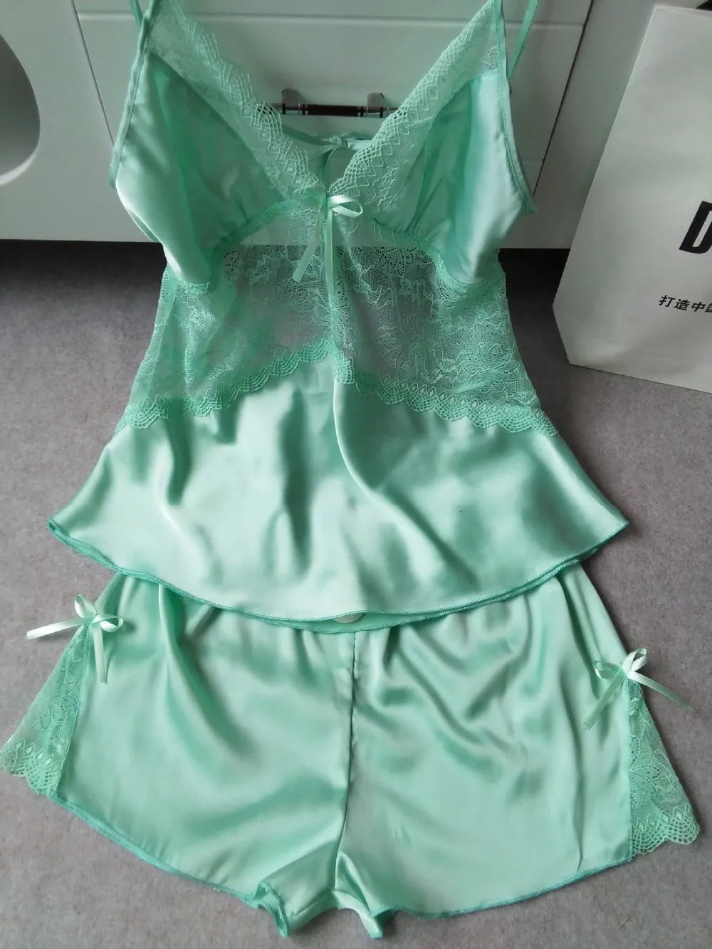 women lace pajamas set (25)