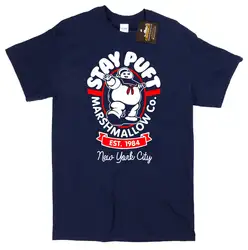 Футболка «Stay Puft Ghostbusters Inspired»-неофициальная футболка в стиле ретро в стиле 80-Новая бесплатная доставка