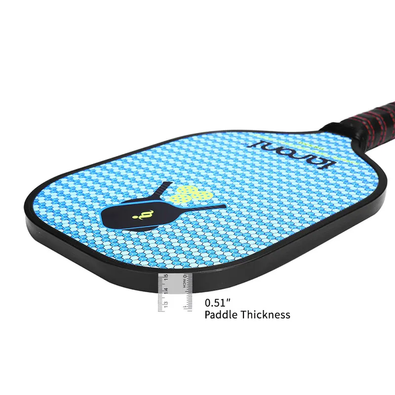 IANONI Pickleball ракетка спортивная с рисунком графитовая лицевая сторона углеродное