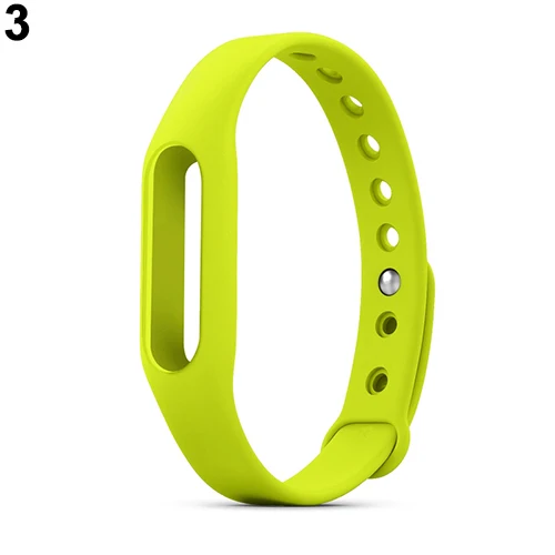 Сменный силиконовый браслет на запястье для Xiaomi Mi Band 1 1S Прямая поставка