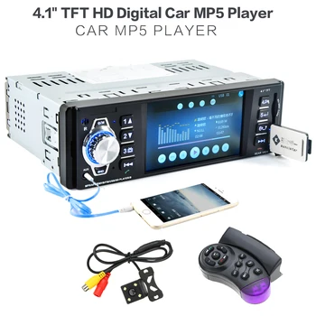 

4016C 4.1'' TFT HD Digital Stereo Viehcle FM Radios MP3 MP5 Player Video SD Support Wheel Control FM/USB for Car Auto Audio