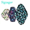 Good Buy Cloth Panty-Liner Menstrual-Pad Bamboo-Charcoal Sigzagor Washable Sanitary Overnight BxpzqXak