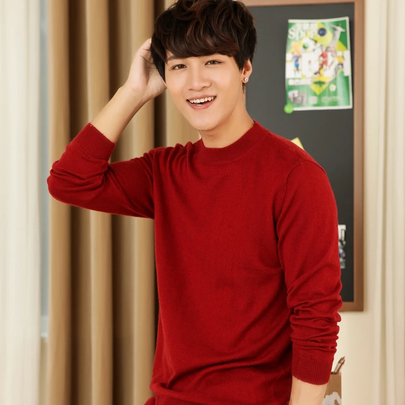 

ZEHANGSEA-men's pullover 18 new multi-color casual large size sweater fashion round neck warm comfortable men's sweater-Shipping