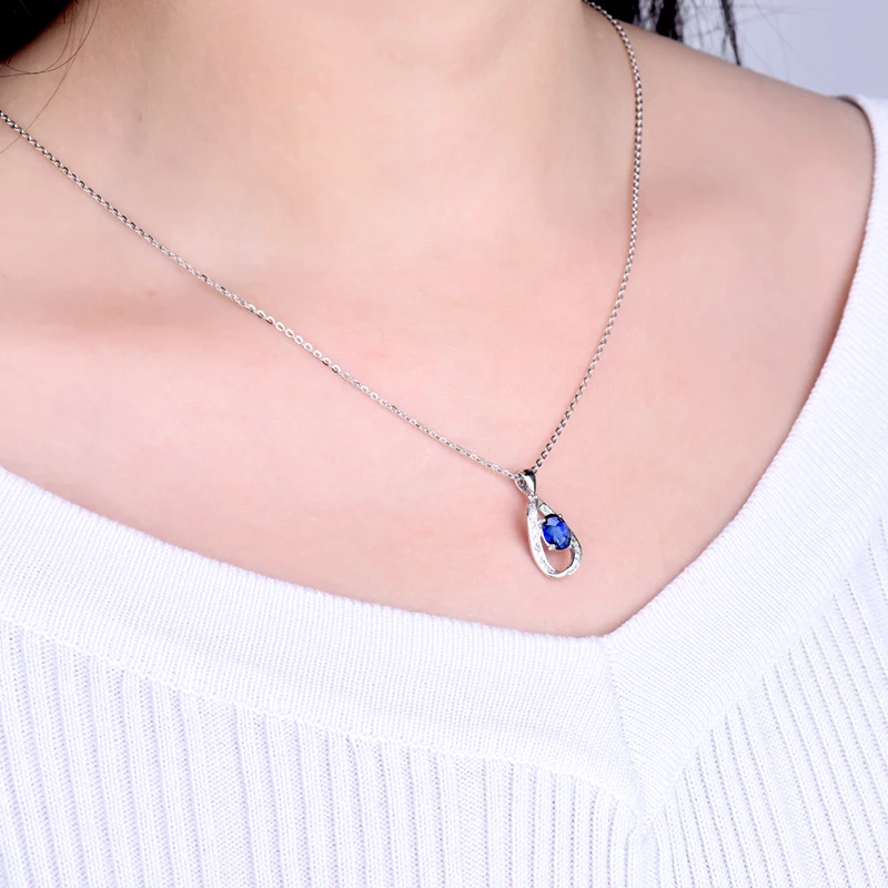 Special Design Blue Sapphire Pendant 