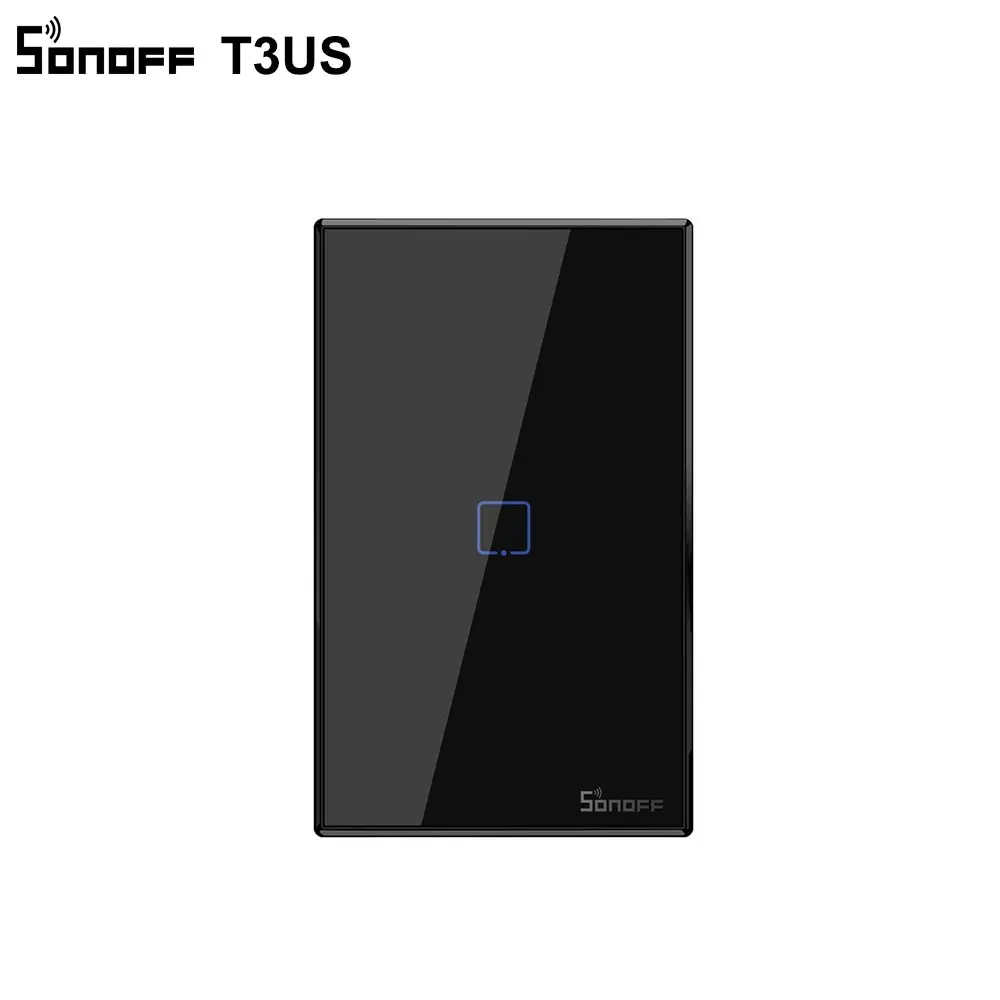 Интеллектуальный выключатель света SONOFF T3 Smart Wi Fi настенный светильник нам