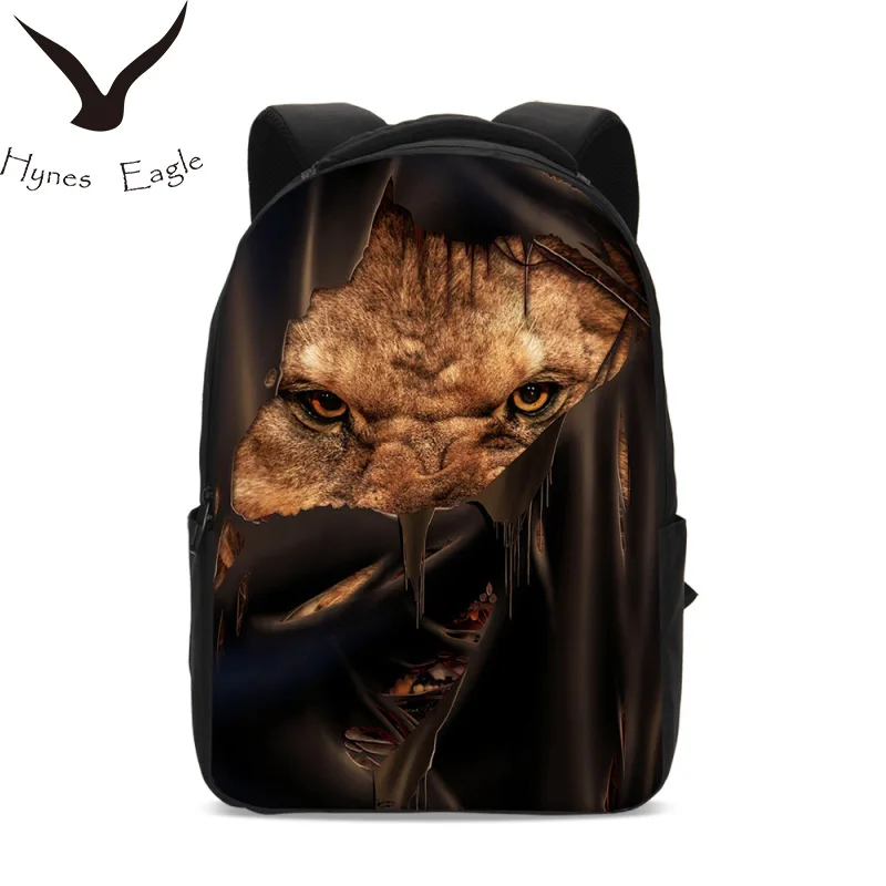 

Hynes Eagle Brand Oxfords Backpacks For Men Women Fashion Animal Prints Backpacks Travel Bag Casual Rucksack Laptop Backpacks