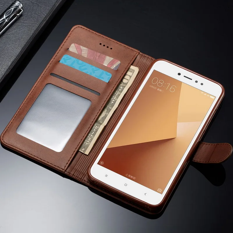 

Flip Wallet Case For Xiao Redmi Note5 4A 4X 5A 5 Plus Slim PU Leather Card Holder Cover For Redmi Note 5 Pro 4 4X 5A Book Case