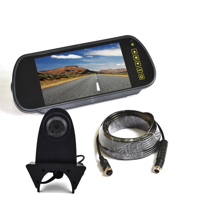 

Vardsafe VS807K | Reverse Parking Backup camera + 7" Clip-on Rear View Mirror Monitor for Sprinter Van / VW Crafter