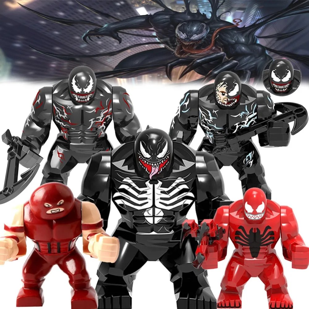 

Legoings Super hero Building Blocks Toys Avengers4 Marvel Infinity War venom Spider iron man figurines toys for children