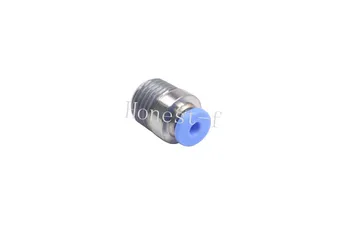 

Push to Connect Joint 1/8" OD Tube x 1/4" Male NPT Pneumatic Straight Round Fitting