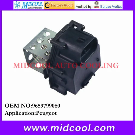 Free Shipping Auto Climate Control Resistor for Peugeot OEM 9649247680