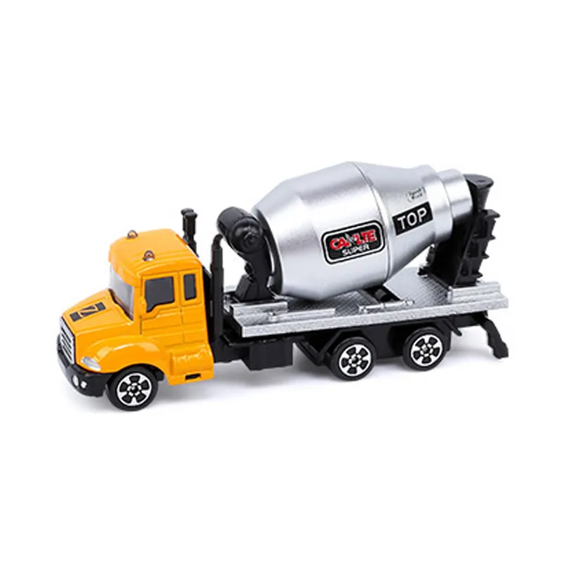 Горячая сплав инерционный автомобиль литые игрушки спасательный E автомобиль танкер грузовик экскаватор Коллекция Модель игрушечные машинки для мальчиков Детский подарок