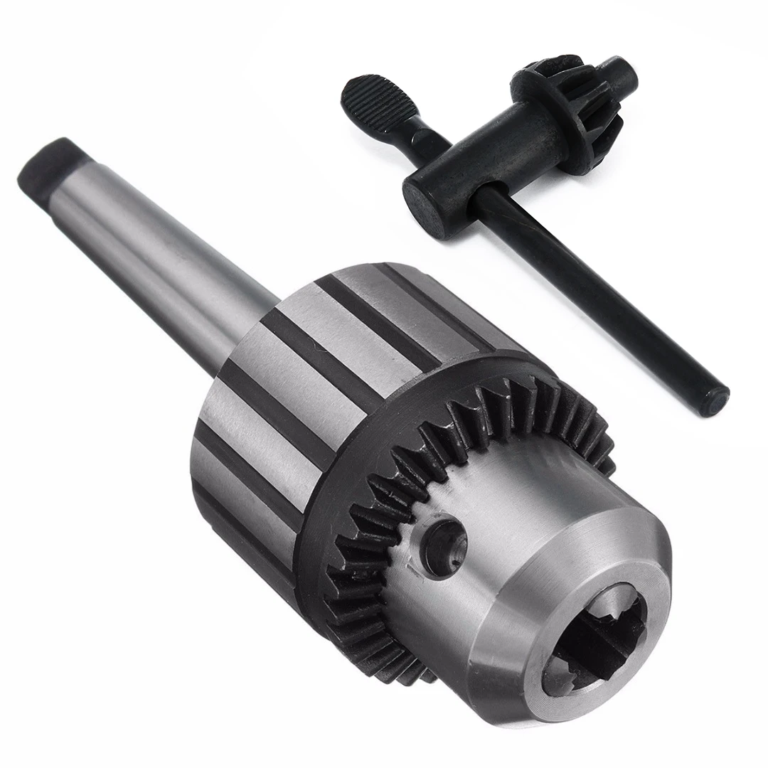 1pc 3 16mm MT2 Shank Drill Chuck 5/8" Heavy Duty Self Tighten Taper