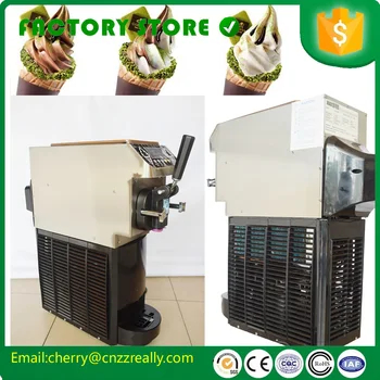 

10% discount automatic soft ice cream vending machine small model making machine commercial R134a