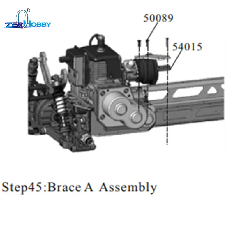 

HSP RACING SPARE PARTS ACCESSORIES 94054 4WD Engine Assembly Screws Set 50089 54015 50022 50092 50077 50099