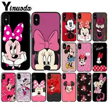 

Yinuoda Minnie Waterproof Phone Cover for iPhone SE 5 6 7 8 6plus 7plus 8 8Plus X XS MAX XR