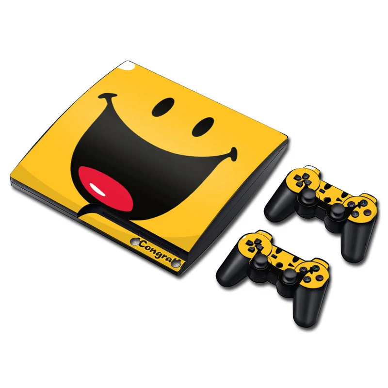 

For PS3 SLIM Vinyl Skins Sticker Various Patterns Customized Design