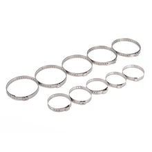 Mayitr 10 pièces réglable CV Joint botte pince à sertir Kit grand + petit universel Auto attache et pince pour pièces de voiture
