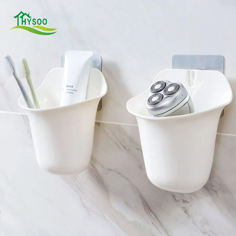 Seamless paste toothbrush toothpaste storage box toothbrush holder