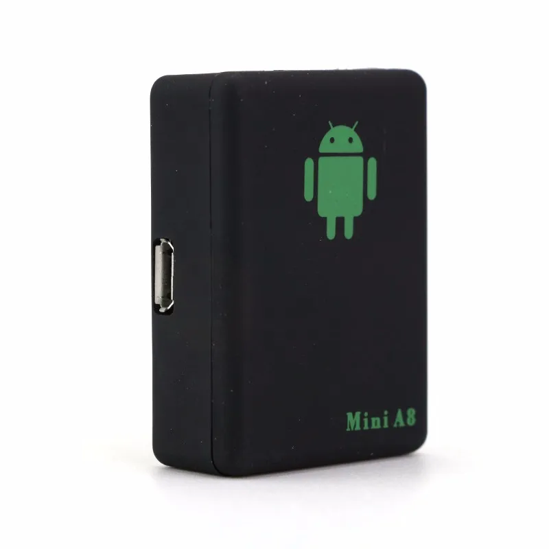 

Mini A8 Car Kids Pets GSM/GPRS/LBS Tracking Rastreador Veicular GPRS Tracker Locator Real Time Power Adapter A8 Mini