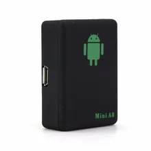Mini A8 Car Kids Pets GSM/GPRS/LBS Tracking Rastreador Veicular GPRS Tracker Locator Real Time Power Adapter A8 Mini