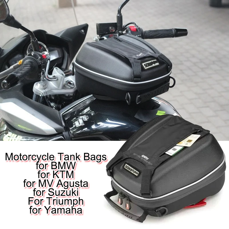 

Motorcycle Oil Fuel Tank Bags Pockets Mobile Phone Navigation Bag Fast Unpacking for BMW KTM KAWASAKI HONDA SUZUKI YAMAHA DUCATI