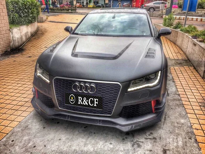 _ Стиль Телескопический комплект из углеродного волокна [10 шт./комплект] для AUDI RS7 R