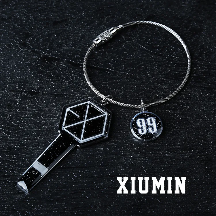 

[MYKPOP]EXO XIUMIN Keyring EXO-L Shape Keyring KPOP Fans Collection SA18100801