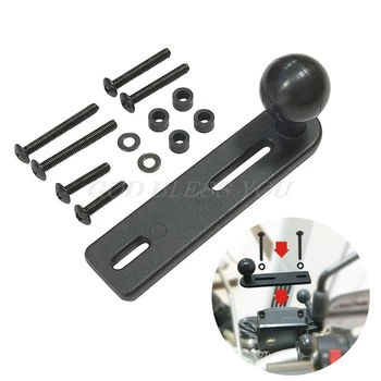 

1 Set Motorcycle Handlebar Pump Mount with Ball Head for Ram Mounts for Gopro Action Cameras DSLR SJCAM Smartphones Accessories