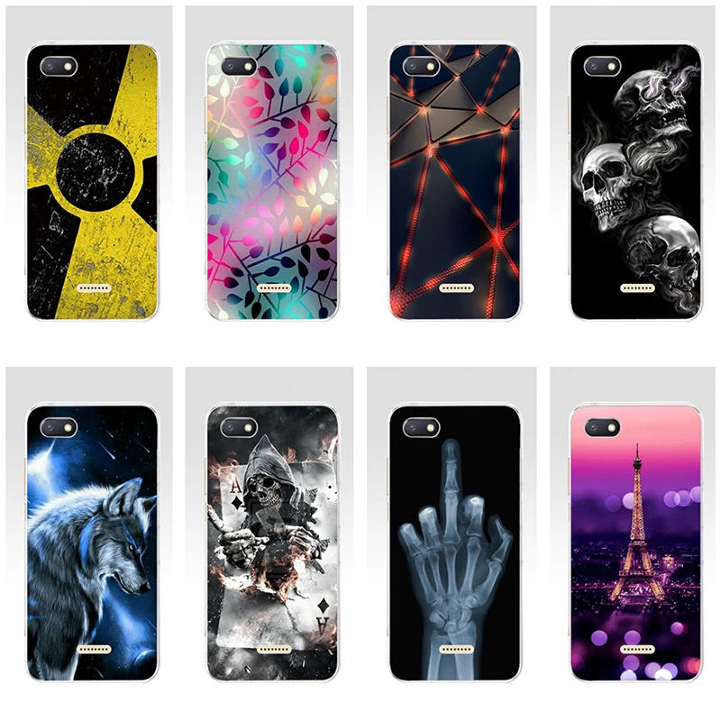 

Silicon Cover for Xiaomi Redmi 6a Case Soft Pattern TPU Cover Phone Case for Xiaomi Redmi 6 Case for Redmi 6 Pro Bumper 6a Coque