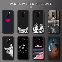 Caso para Xiaomi mi 8 SE A1 A2 mi 5X 6X Fundas de silicona gato suave TPU carcasa funda Redmi 6 Pro 6A 5 Plus Nota 5 Pro 5A teléfono móvil F1(China)