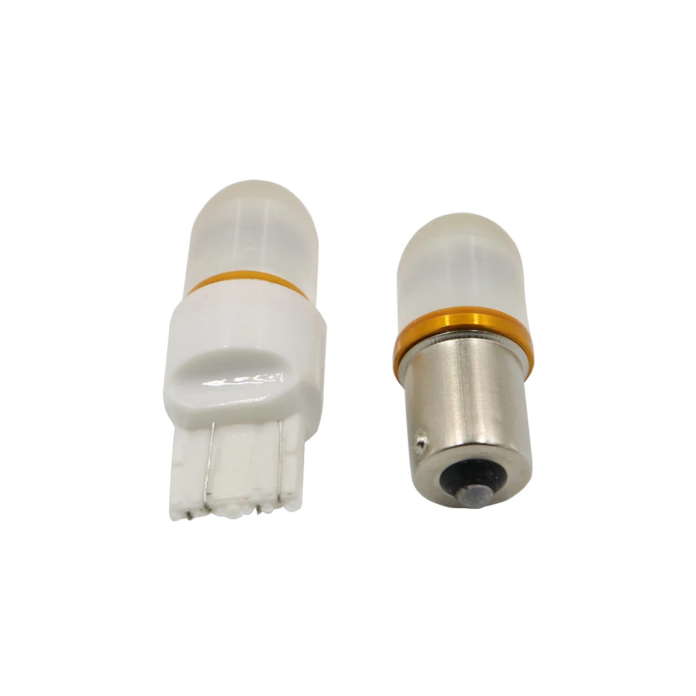 YSY white 1156 BA15S T20 7443 2835 9smd новые светодиодные светильник пы силиконовые