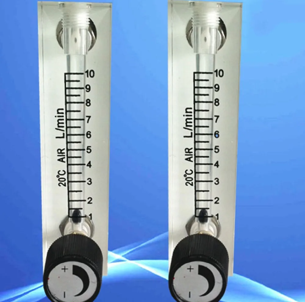 LZQ 6 (1 10)LPM air flow meter ( LZQ gas flow meter)with control valve