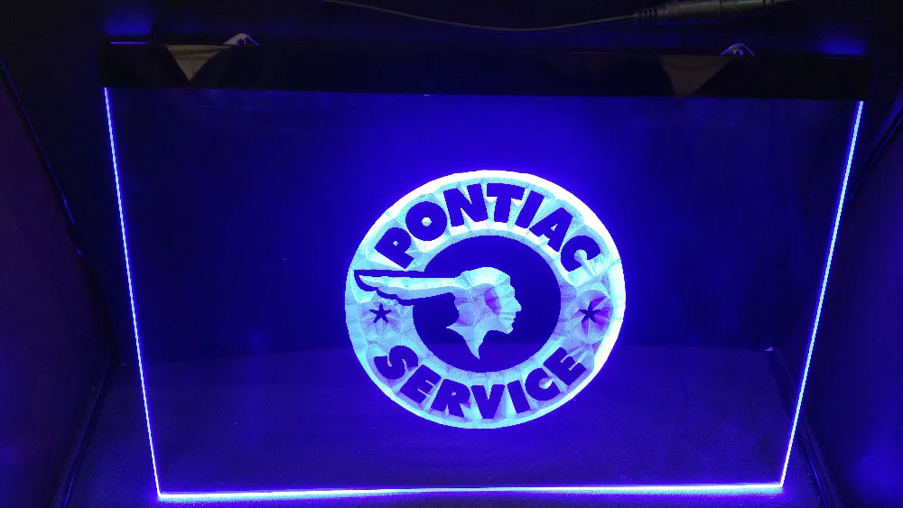 

Pontiac Service LED Neon Sign