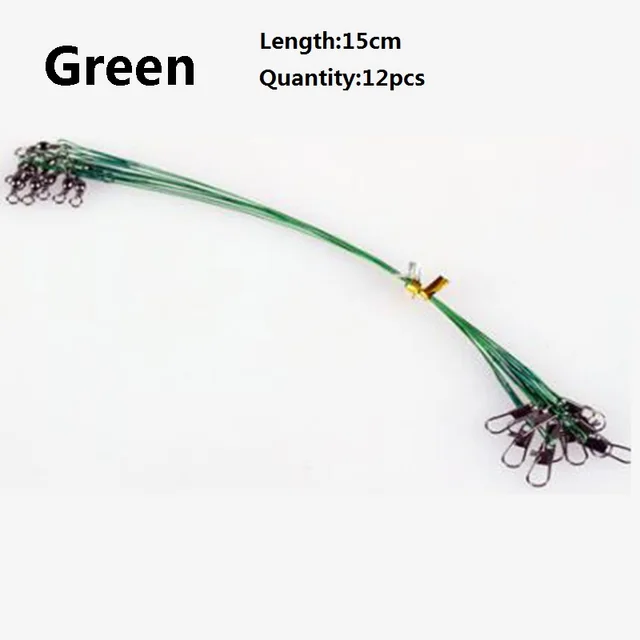 Buy NCC Hot 12 Pcs Fishing Line Swivel Stainless Steel