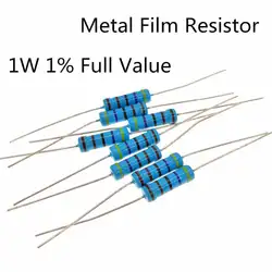30-100 шт./лот 1 Вт 36ohm 1% радиальная DIP Металлические пленочные осевой резисторы 36 Ом 1 Вт