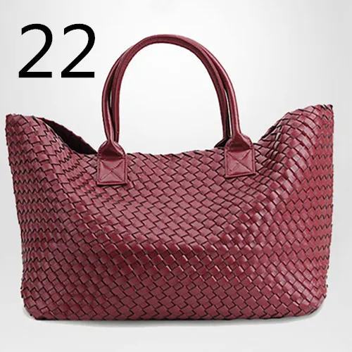 22 цвета, Большая вместительная Повседневная сумка, известный дизайнер, одноцветная тканая сумка, высокое качество, сумки на плечо, женские супер большие сумки, Bolsas