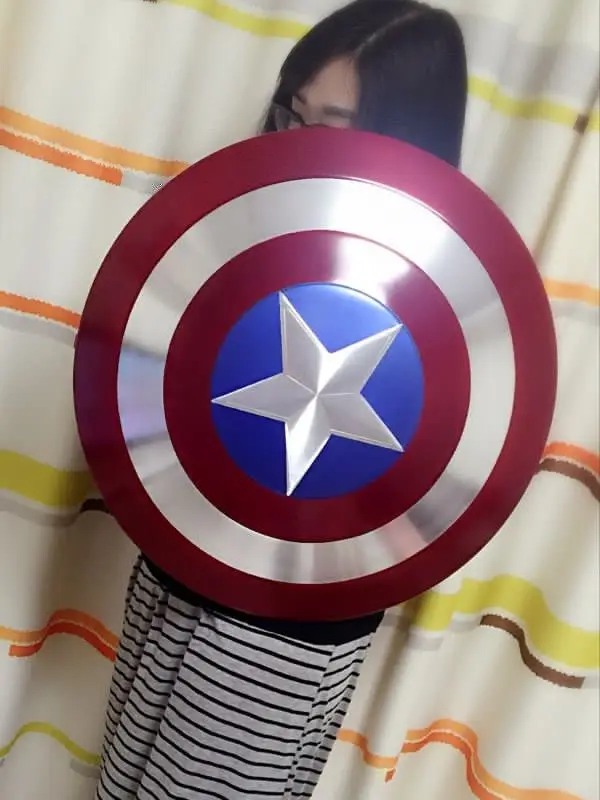 

Metal Made CATTOYS 1/1 Captain America Perfect Shield version Metal Prop Cheap Shipping Fee