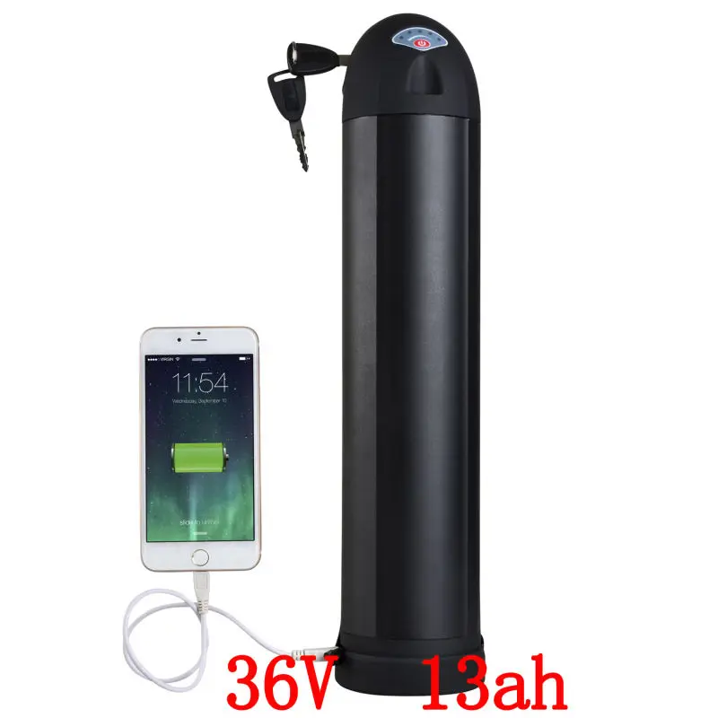 Free shipping Electric Bicycle Battery 36V 13AH E Bike li ion Battery