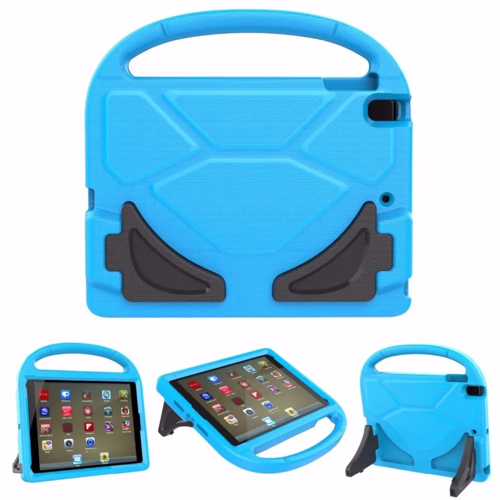 

Case for Apple iPad 9.7 2017 2018 A1822 A1823 A1893 Kids Children Safe EVA Silicon for iPad5/6 Air 1 2 Protective hard cover+pen
